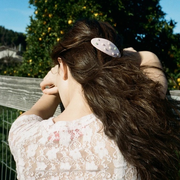 Emi Jay Ponytail Barrette Full Bloom - Picture 7 of 8